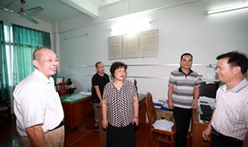 梁涛率队到廉江市总工会调研