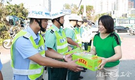 市总工会慰问抗灾复产一线人员 送出慰问品115万元