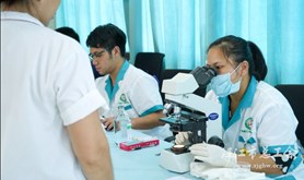 三级工会组织在廉江为女职工免费“两癌”筛查