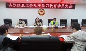 赤坎区总工会召开党史学习教育动员大会