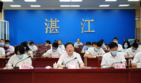 广东省党史学习教育巡回指导组来市财政局调研座谈