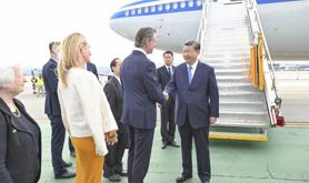 高清大图！习近平主席抵达美国旧金山