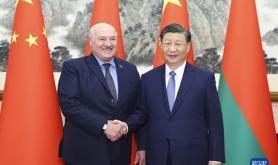习近平会见白俄罗斯总统卢卡申科
