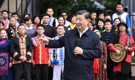 习近平在广西南宁市考察调研