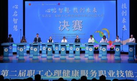 湛江市总工会代表队获省第二届心理健康服务职业技能大赛两项荣誉