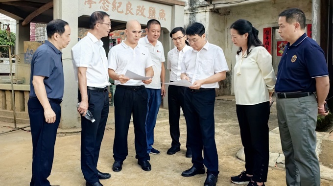 市总工会到遂溪县江洪渔业联合工会调研
