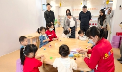 湛江市总工会领导带队到广东医科大学附属医院托育中心调研