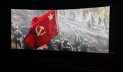 霞山区新园街道机关工会组织职工观看爱国主义教育电影《四渡》