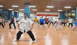 湛江市职工八段锦表演赛赛前培训班开班